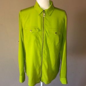 MK Green Blouse